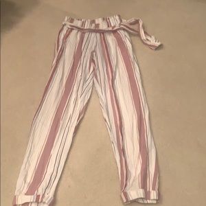 American Eagle summer stripe pants